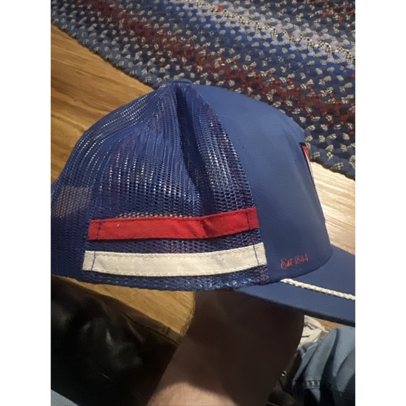 O'Neill Pabst Blue Ribbon Beer Trucker Cap SnapBack - Picture 4 of 7